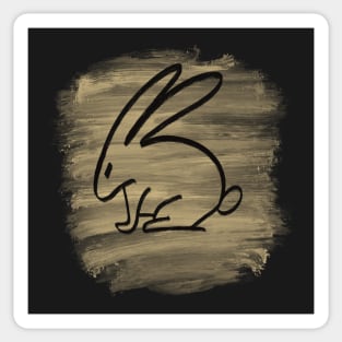 Chinese zodiac rabbit Sticker